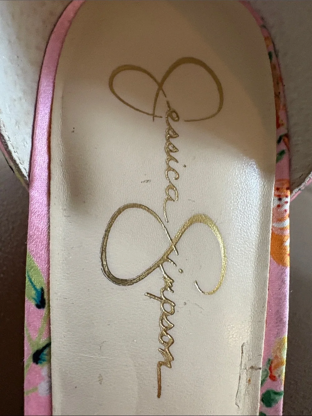 Jessica Simpson pink floral